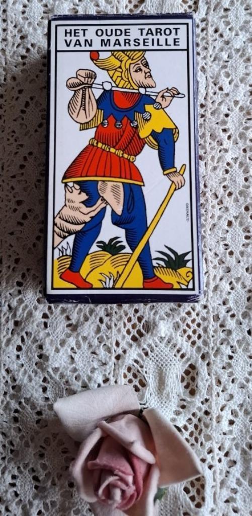 Vintage tarot kaarten, het oude tarot van Marseille, Grimaud, Antiek en Kunst, Curiosa en Brocante, Ophalen of Verzenden