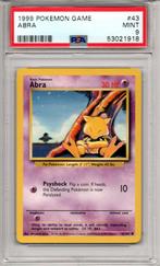 Abra Psa 9 Base set unlimited, Enlèvement ou Envoi, Comme neuf