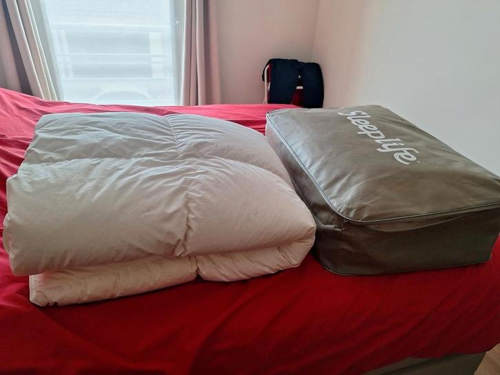 Donsdeken uit zuivere 90%dons- en 10%ganzenveren., Huis en Inrichting, Slaapkamer | Beddengoed, Nieuw, Ophalen