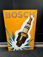 Bosch bougie emaille reclamebord, Verzamelen, Ophalen of Verzenden, Zo goed als nieuw, Reclamebord