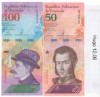 VENEZUELA -50 en 100 Bolivares - UNC, Enlèvement ou Envoi, Série