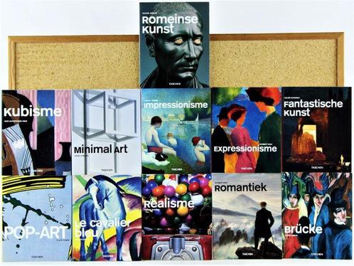 11 boeken kunststijlen Taschen, Livres, Partis & Groupements, Comme neuf, Enlèvement ou Envoi