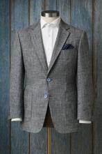Exclusieve linnen blazer van Fugàto maat 48, Kleding | Heren, Maat 48/50 (M), Ophalen of Verzenden, Grijs, Fugàto