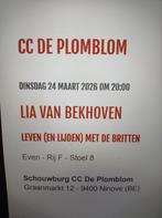 Ticket Lia van Bekhoven Ninove, Maart