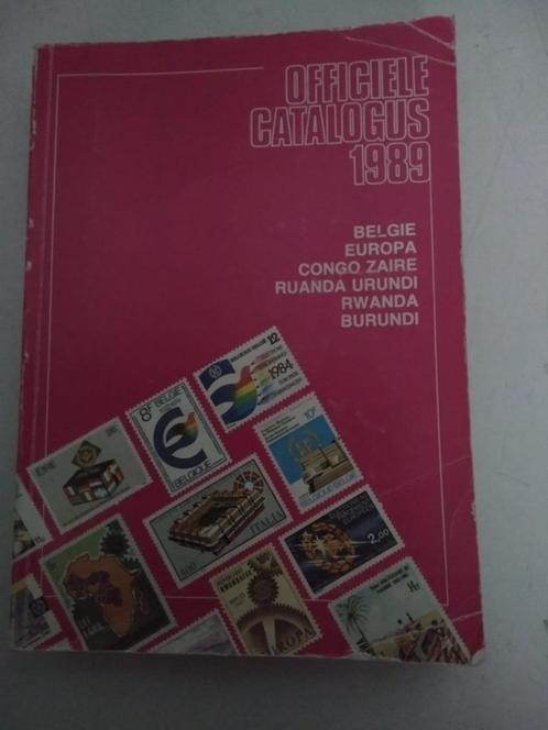 Catalogue officiel des timbres OCB, 1989, Timbres & Monnaies, Timbres | Accessoires, Catalogue, Enlèvement