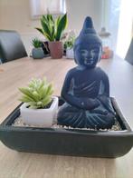 Thai's Boedhabeeldje met zen tuintje, Huis en Inrichting, Ophalen of Verzenden, Zo goed als nieuw