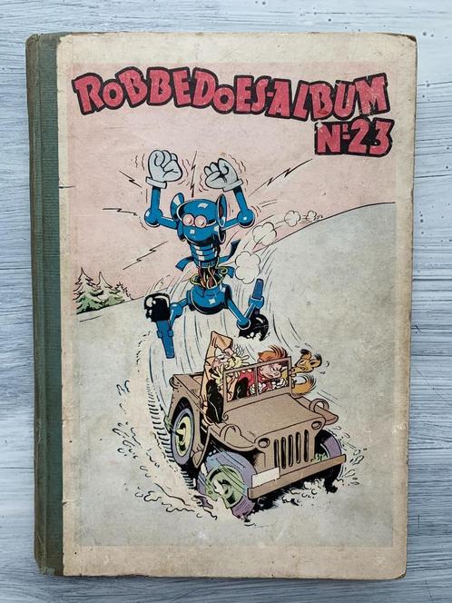 Robbedoes Verzamelalbum nr 23 – Dupuis HC (1948) - 1e druk, Boeken, Stripverhalen, Gelezen, Eén stripboek, Ophalen of Verzenden