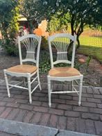2 vintage rotan stoeltjes, Ophalen