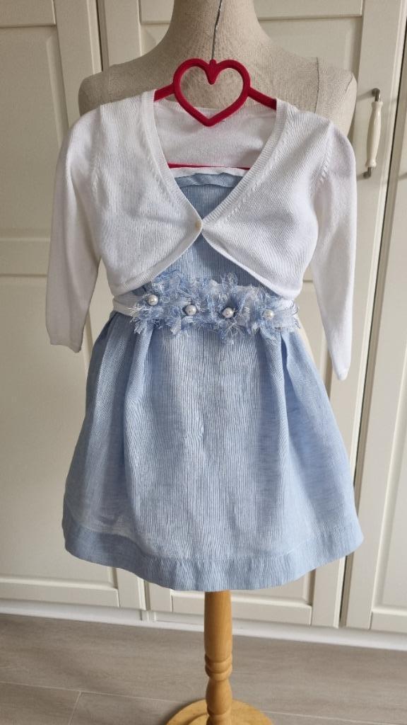 jurkje van Miss Leod + bolero van Il Gufo, Kinderen en Baby's, Kinderkleding | Maat 104, Zo goed als nieuw, Meisje, Setje, Ophalen of Verzenden