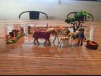 Paddock met paardenfamilie, Enlèvement ou Envoi, Comme neuf, Ensemble complet