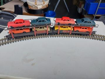 WAGON PORTE-AUTOS FLEISCHMANN (2), Enlèvement ou Envoi, Fleischmann, Wagon, Courant continu