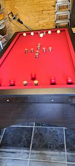Toppenbiljart. Zeer goede staat, Sport en Fitness, Biljarten en Poolen, Ophalen, Zo goed als nieuw, Biljarttafel