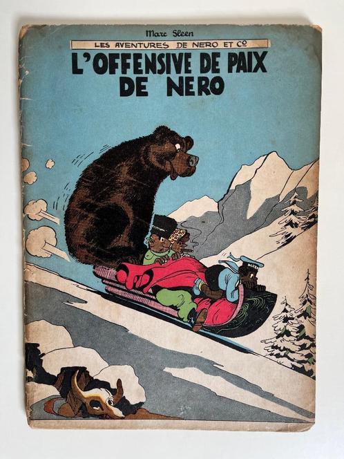 Neron - L'offensive de Paix de Nero - 1ère édition 1956, Livres, BD, Envoi