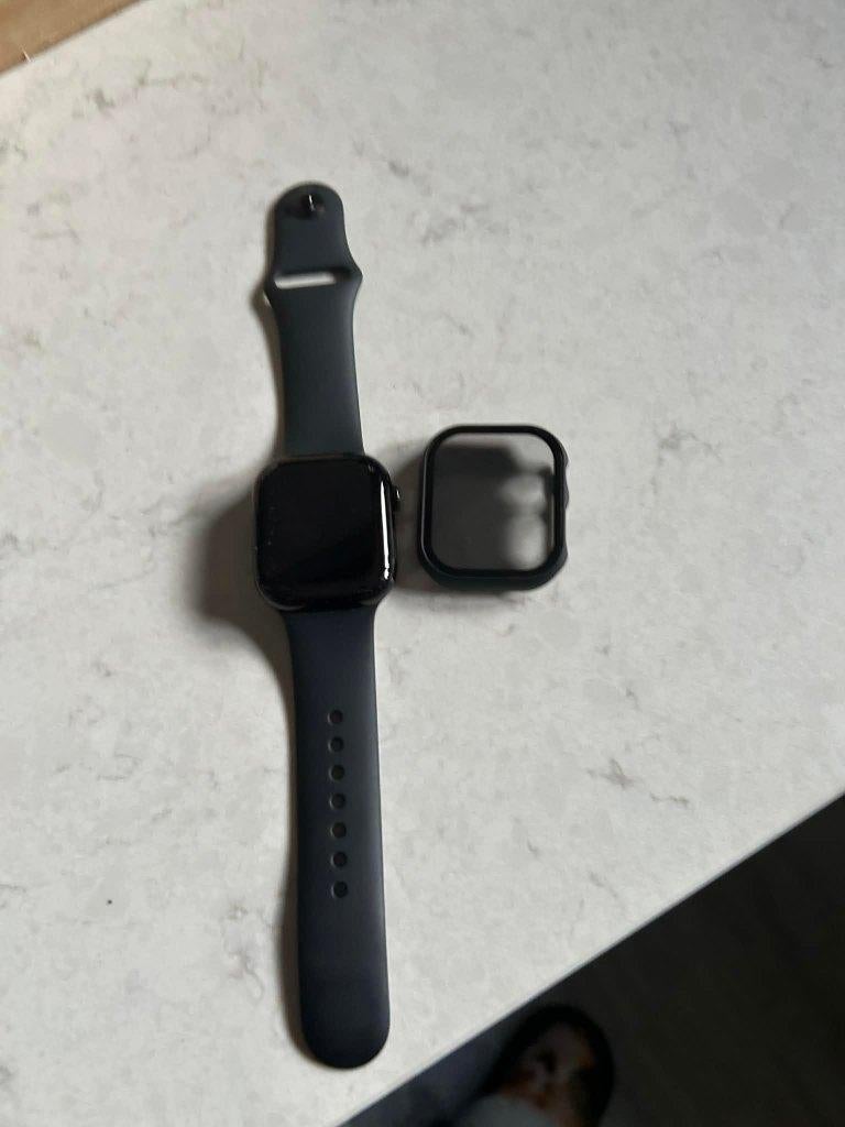 Apple watch GEEN KOERIERDIENSTEN, Bijoux, Sacs & Beauté, Montres connectées, Comme neuf, iOS, Noir, Distance, Bandage calorique