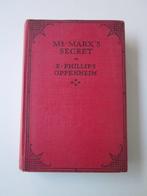 Mr Marx's Secret E. Phillips Oppenheim Engelstalig boek, Utilisé, Novel, Enlèvement ou Envoi