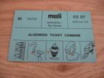 Meli Oud Pretpark Adinkerke - De Panne Ticket, Ophalen of Verzenden