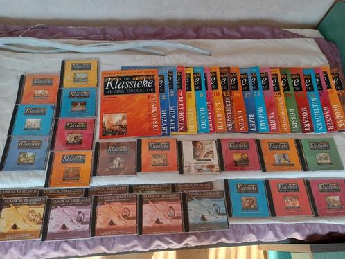 Pakket van 80-tal grotendeels klassieke CD's  (met boekjes), Cd's en Dvd's, Cd's | Klassiek, Gebruikt, Ophalen