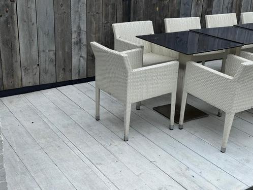 Steigerhouten panelen (terras), Tuin en Terras, Tuinbanken, Zo goed als nieuw, Hout, Ophalen