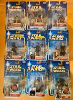 Lot 9 figurines STAR WARS sous blister - episode 2 II, Ophalen of Verzenden, Nieuw