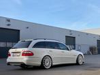 Mercedes S211 E55 AMG Lichte vracht, Auto's, Automaat, Achterwielaandrijving, Zwart, Onderhoudsboekje