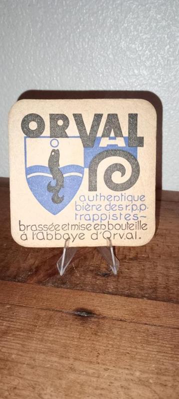 Brasserie bier antiek sous-bock Trappiste d'Orval #4 beschikbaar voor biedingen