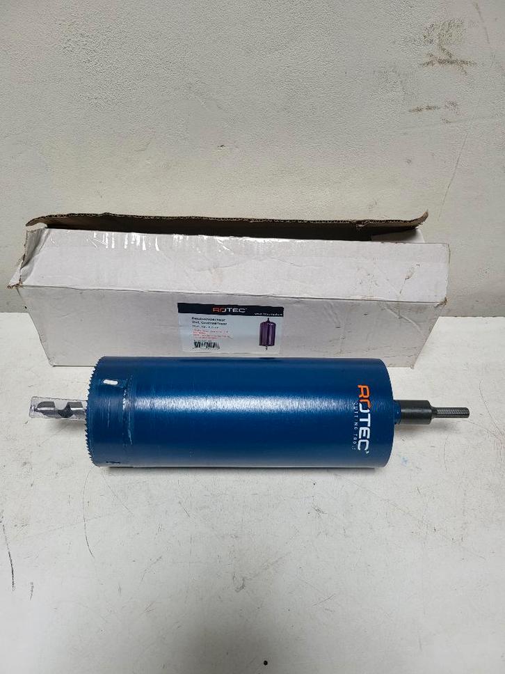 dakdoorvoerboor met centreerboor Rotec Dia 130x300, Doe-het-zelf en Bouw, Gereedschap | Boormachines, Zo goed als nieuw, Boormachine