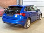 Skoda Scala 1.0 TGI CNG-Benzine 17.000km 2022 Navi CarPlay L, Auto's, Voorwielaandrijving, Blauw, Bedrijf, 999 cc