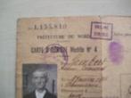 carte d'identité, Collections, 1940 à 1960, Enlèvement ou Envoi