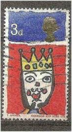 Groot-Brittannie 1966 - Yvert 461 - Kerstmis (ST), Postzegels en Munten, Postzegels | Europa | UK, Verzenden, Gestempeld