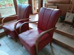 Retro zetel fauteuil set, Huis en Inrichting, Fauteuils, Ophalen, Gebruikt, Retro vintage