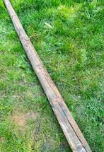 Oude houten balk uit dakgebinte, Doe-het-zelf en Bouw, Ophalen, Gebruikt, Minder dan 25 mm, Grenen