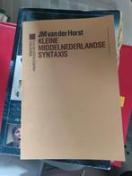 Kleine Middelnederlandse Syntaxis van Der Horst, Ophalen