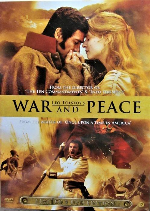 DVD BOX OORLOG- LEO TOLSTOY'S WAR AND PEACE, Cd's en Dvd's, Dvd's | Actie, Zo goed als nieuw, Oorlog, Alle leeftijden, Ophalen of Verzenden