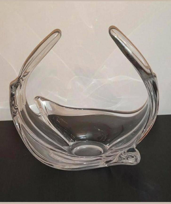 Kristallen coupe Val Saint Lambert, Antiek en Kunst, Antiek | Glaswerk en Kristal, Ophalen of Verzenden