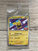 Pokemon Indonesia Exclusive Pikachu Berkemeja Batik 154/SV-P, Ophalen of Verzenden, Nieuw, Losse kaart
