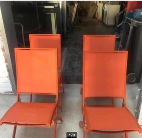 partijen tuinstoel tuinstoelen, Tuin en Terras, Tuinstoelen, Gebruikt, Ophalen