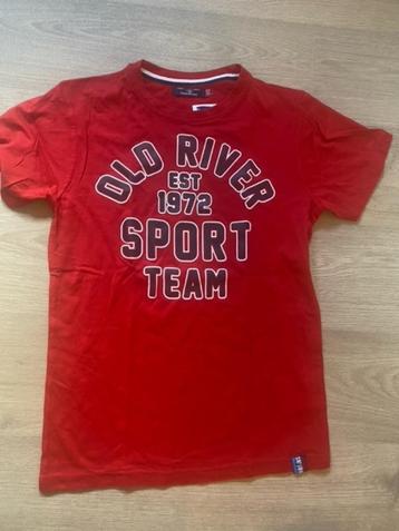 T-shirt rouge Old River - 14 ans disponible aux enchères