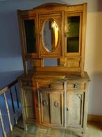 Oude kast met spiegel, 25 à 50 cm, Avec porte(s), Enlèvement, Utilisé