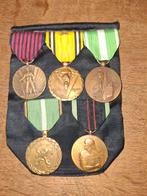 Set van 5 medailles weerstand ww2, Verzamelen, Ophalen