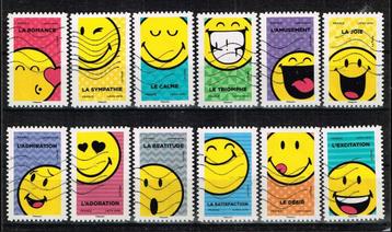 Postzegels uit Frankrijk - K 3931 - Smiley's