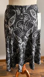 Zwart-grijze rok Atmos Fashion maat 44 - NIEUW, Atmos fashion, Sous le genou, Noir, Envoi