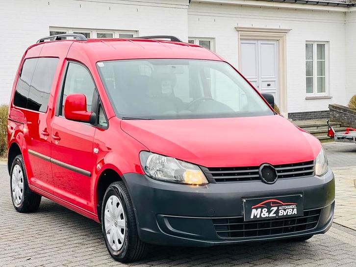 VW CADDY 1.2 TSI * BENZINE * 164.000 km * 5 zit plaatsen, Auto's, Volkswagen, Bedrijf, Te koop, ABS, Boordcomputer, Centrale vergrendeling