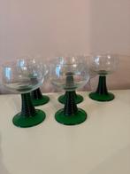 Vintage roemer glazen 5 stuks, Ophalen of Verzenden, Zo goed als nieuw, Overige typen
