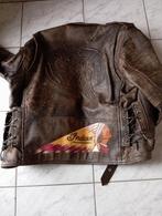 Prachtige Lederen vest ( Indian ) 50€, Motos, Vêtements | Vêtements de moto