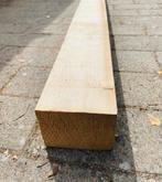 Stevige houten balken 220 cm lang 9,5cm x 7,5 cm., Balken, Zo goed als nieuw, Ophalen, 180 tot 250 cm