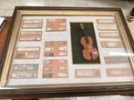 Raam — Viool & Stradivarius Tags — Decoratie, Muziek en Instrumenten, Strijkinstrumenten | Violen en Altviolen, Ophalen of Verzenden