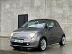 Fiat 500 1.0 Lounge 2009/64.000DKM/Panorama/Airco Benzine, Autos, Tissu, Achat, Hatchback, Beige