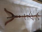 Staande kapstok, Huis en Inrichting, Woonaccessoires | Kapstokken, Ophalen, Gebruikt, Hout, Staande kapstok