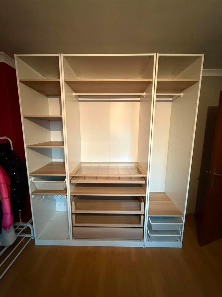 Ikea open pax kleerkast, Huis en Inrichting, Kasten | Kleerkasten, Gebruikt, Ophalen