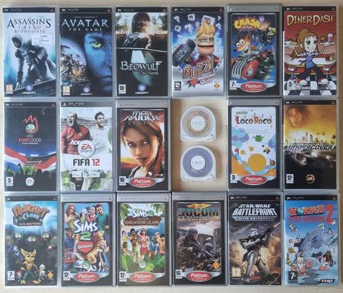 Lot van 19 Sony PSP Games, Games en Spelcomputers, Games | Sony PlayStation Portable, Zo goed als nieuw, Ophalen of Verzenden